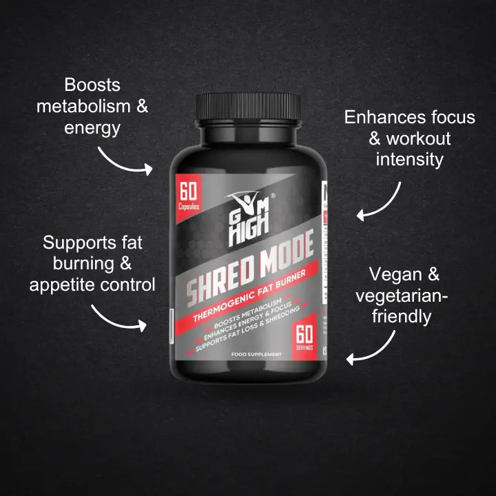 GYM HIGH Shred Mode 60 Capsules