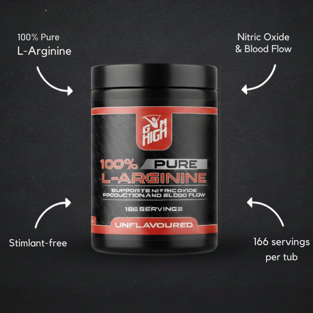 GYM HIGH Pure L-Arginine powder 500g