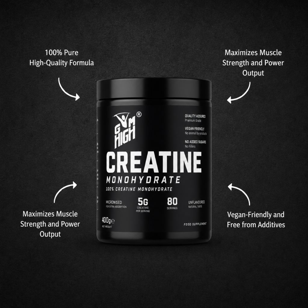 GYM HIGH Creatine Monohydrate 400g